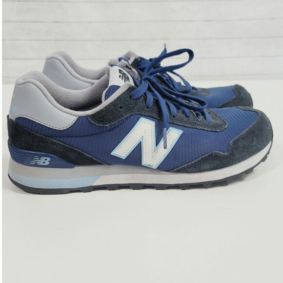New Balance Traditional Ml 515 Classic Sneaker in Navy Blue/Blue, sz 9.5 - Picture 5 of 13